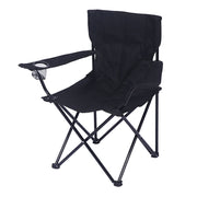 Portable Folding Stool Chair-Black
