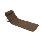 Portable Folding Camp Chair -Coffee (single layer Oxford cloth)