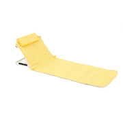 Portable Folding Camp Chair - Yellow (single-layer Oxford cloth)