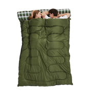Waterproof Sleeping Bags-Army Green Double