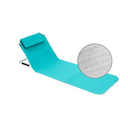 Portable Folding Camp Chair -Water blue (Oxford cloth + aluminum foil EPE)