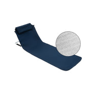 Portable Folding Camp Chair -Navy blue (Oxford cloth + aluminum foil EPE)