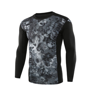 Quick Dry T-Shirt-Black Python