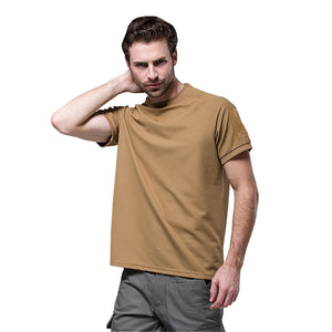 Quick Dry T-Shirt-Brown