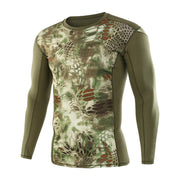 Quick Dry T-Shirt-Green Python