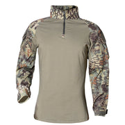 Quick Dry T-Shirt- Mud Python Pattern