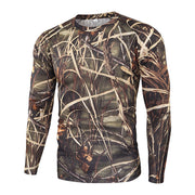 Quick Dry T-Shirt-Dead Leaf Camouflage