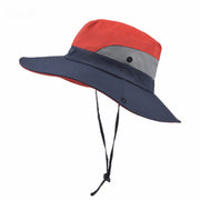Sun Hats-Rad+Navy