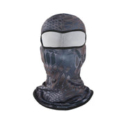 Balaclavas-Navy Blue Mang Pattern