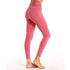 Leggings de ioga de malha de cintura alta feminina | Leggings Power Gym | Pós-ropaquia