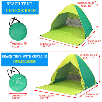 Sun Shade Sail Canopy &Tent- Shuangpin Green