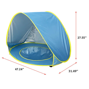 Sun Shade Sail Canopy &Tent-Blue