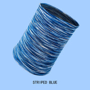 Sun Protection Products-Striped Blue
