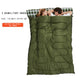 Waterproof Sleeping Bags-Army Green Double