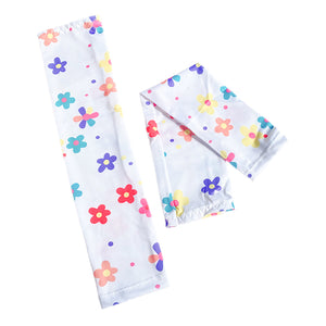 Sun Protection Products-White Floral