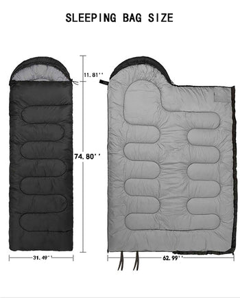 Sleeping Bag-Black