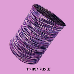 Sun Protection Products-Striped Purple