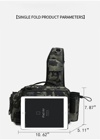 Big Waist Bag-Night Camo