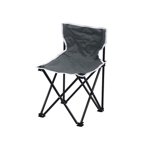 Portable Folding Stool Chair-Gray