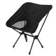 Portable Folding Stool Chair-Black（22.4*22.44*24.8''）