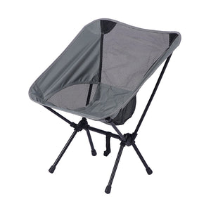 Portable Folding Stool Chair-Gray screen（22.4*22.44*24.8''）