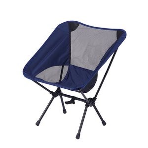 Portable Folding Stool Chair-Navy screen（22.4*22.44*24.8''）