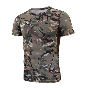 Quick Dry T-Shirt-CP Camouflage