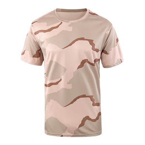 Quick Dry T-Shirt-Tricolor Desert