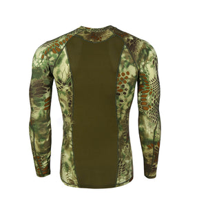 Quick Dry T-Shirt-Green Python