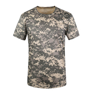 Quick Dry T-Shirt-ACU camouflage