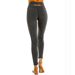 Women’s High Waist Mesh Yoga Leggings | Power Gym Leggings | Postropaky - Postropaky