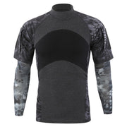 Quick Dry T-Shirt-Black Python