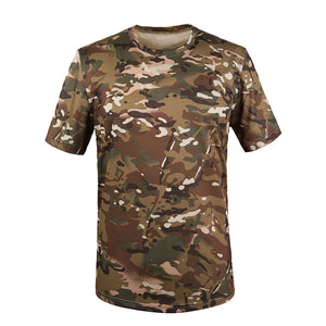 Quick Dry T-Shirt-CP camouflage