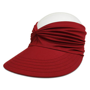 Sun Hats-Wine Red