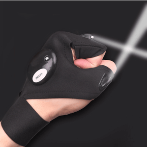 Fingerless Glove LED Flashlight Torch | Outdoor Rescue Multi Light Tool | Postropaky - Postropaky