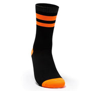 Socks-Black/Fluorescent Orange