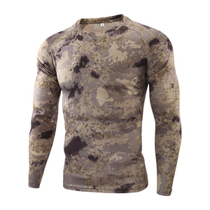 Quick Dry T-Shirt-AU Camouflage