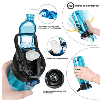 Boogear Filtered Water Bottles