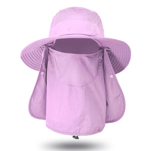 Sun Hats-Purple