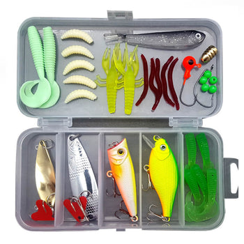 Boogear Fishing Lures Kit 33 pcs