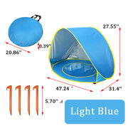 Sun Shade Sail Canopy &Tent-Blue