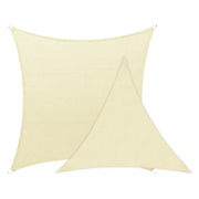 Sun Shade Sail Canopy &Tent-beige