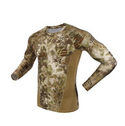 Quick Dry T-Shirt-Yellow Python