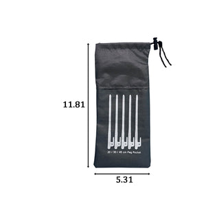 Outdoor Product-Gray Nail Storage Bag-S