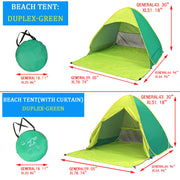 Sun Shade Sail Canopy &Tent- Shuangpin Green