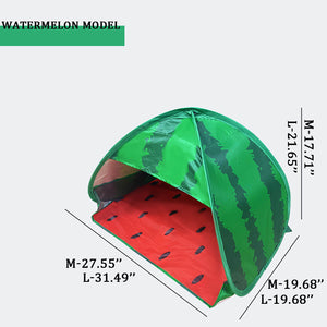 Sun Shade Sail Canopy &Tent-Watermelon (silver coated cloth)
