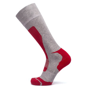 Socks- Gray/Red