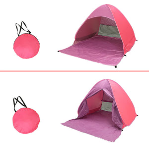 Sun Shade Sail Canopy &Tent-Shuangpin Pink