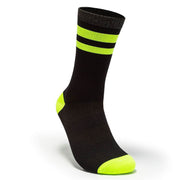Socks-Black/Fluorescent Green