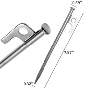 Outdoor Product-KM Nails - Silver - 7.87''